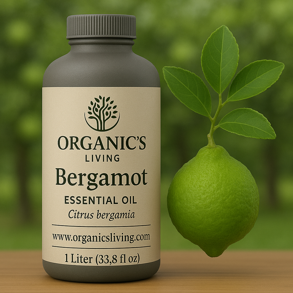 Natural Bergamot Oil for Aromatherapy and Skin Care