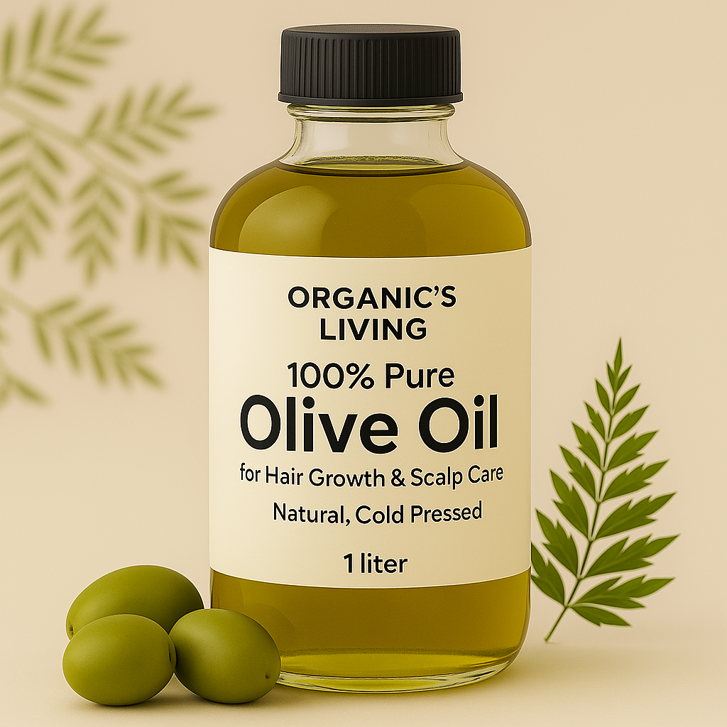 Cold Pressed Olive Oil – Organic’s Living for Cooking & Skin Care
