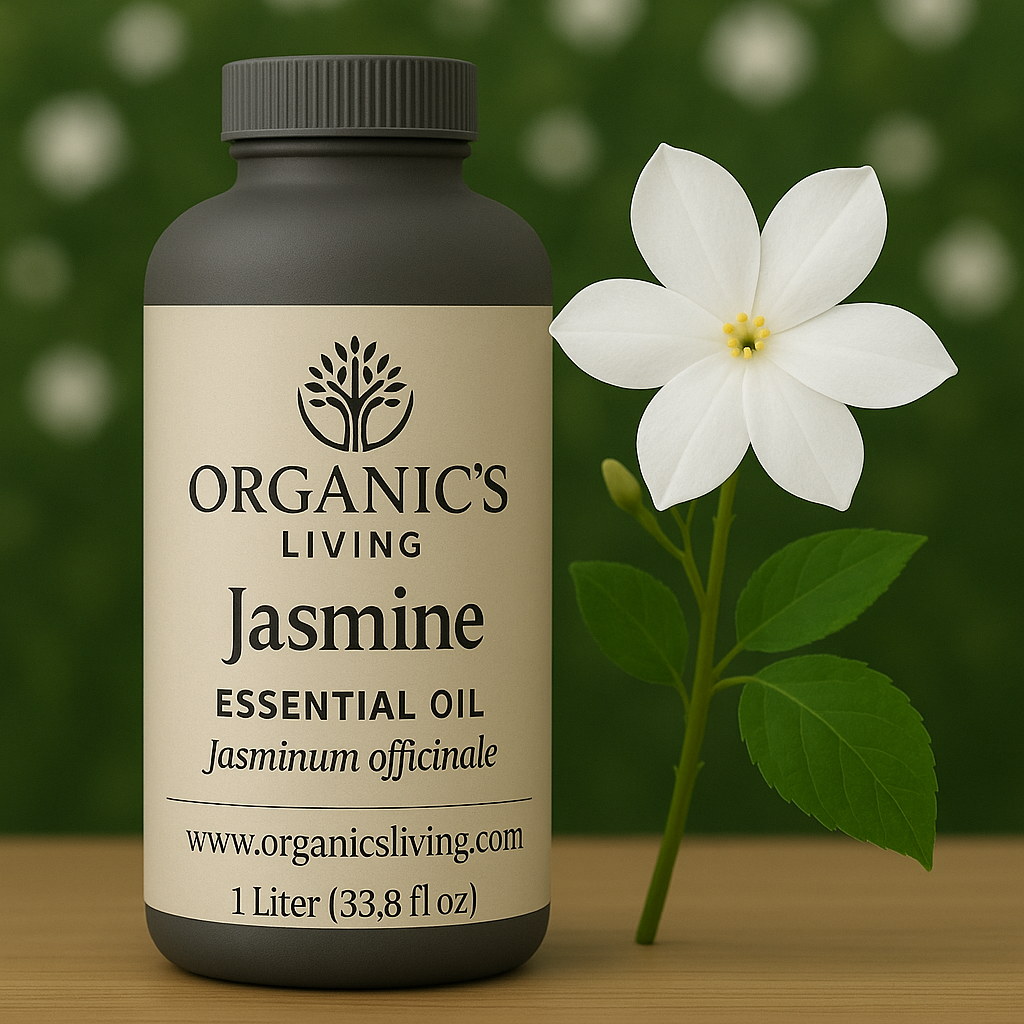 Jasmine Essential Oil – 100% Pure & Natural | Organic’s Living
