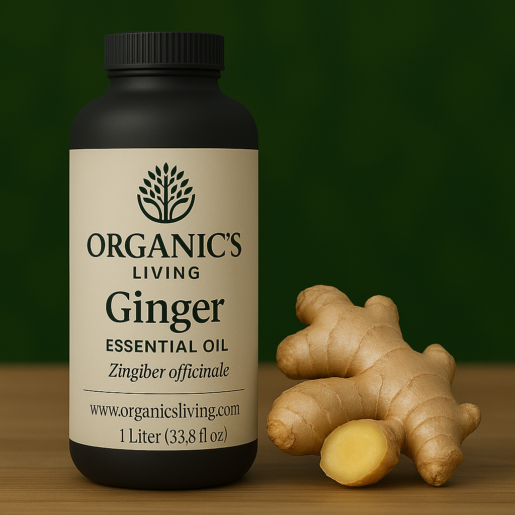 Natural Ginger Essential Oil – Warming and Stimulating