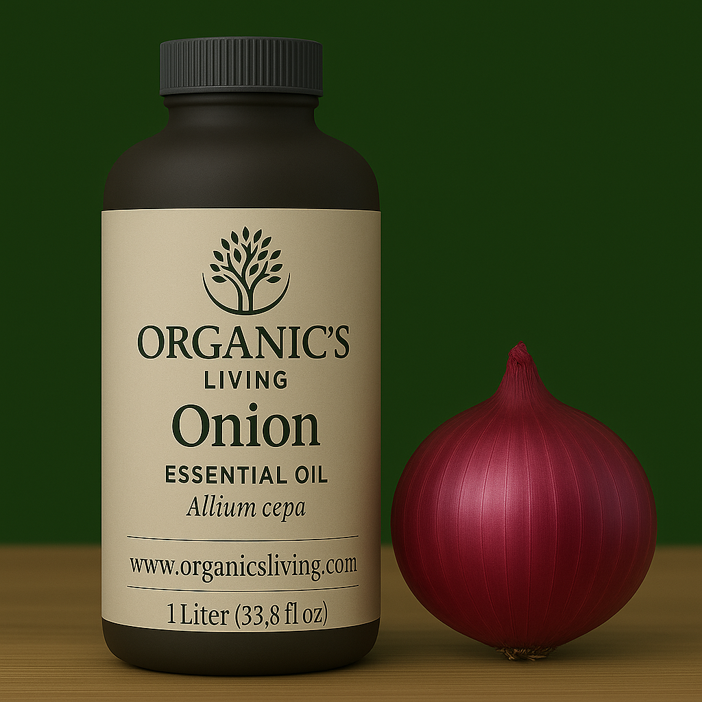 Natural Onion Essential Oil – Sulfur-Rich Hair Care Solution