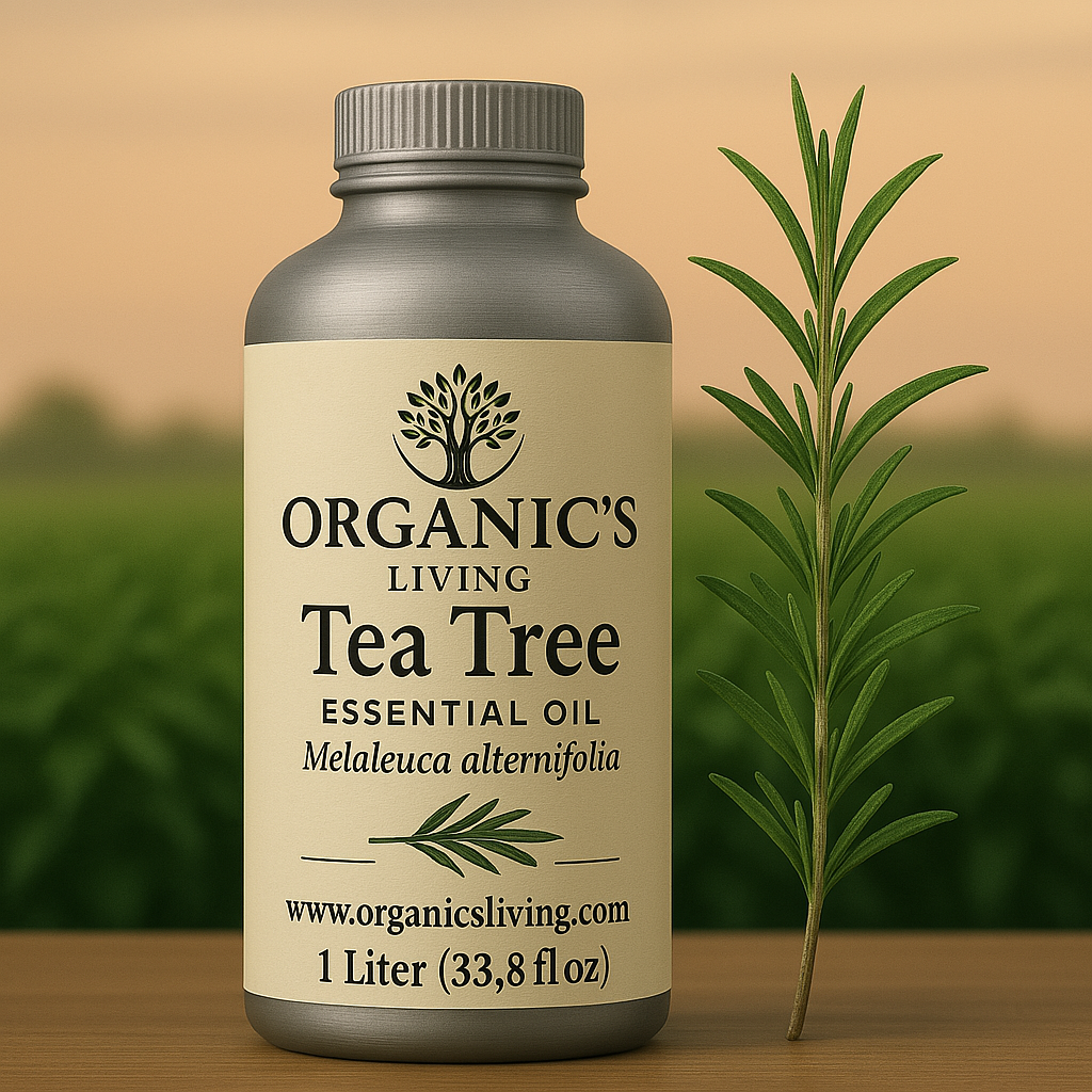 Natural Tea Tree Essential Oil – Antibacterial & Cleansing