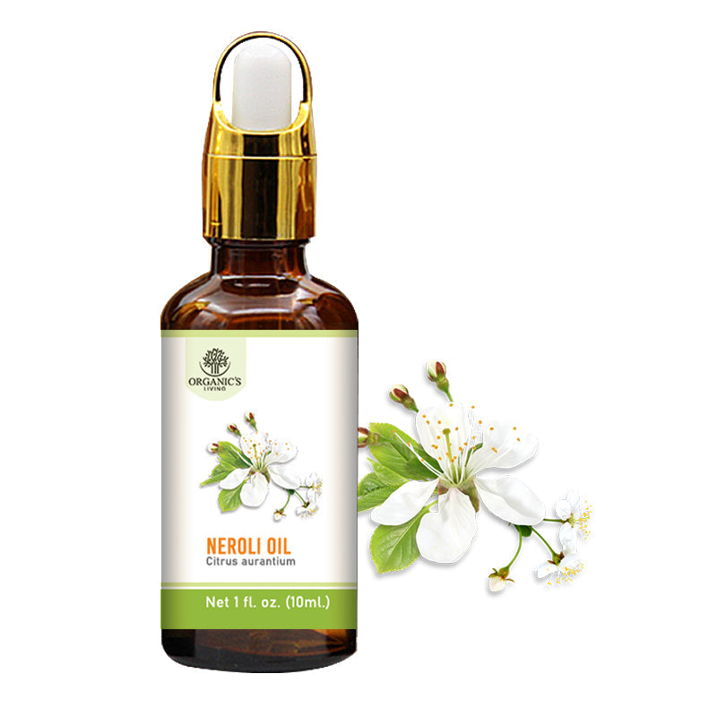 “Neroli Essential Oil Bottle – 100% Pure & Natural | Organic’s Living