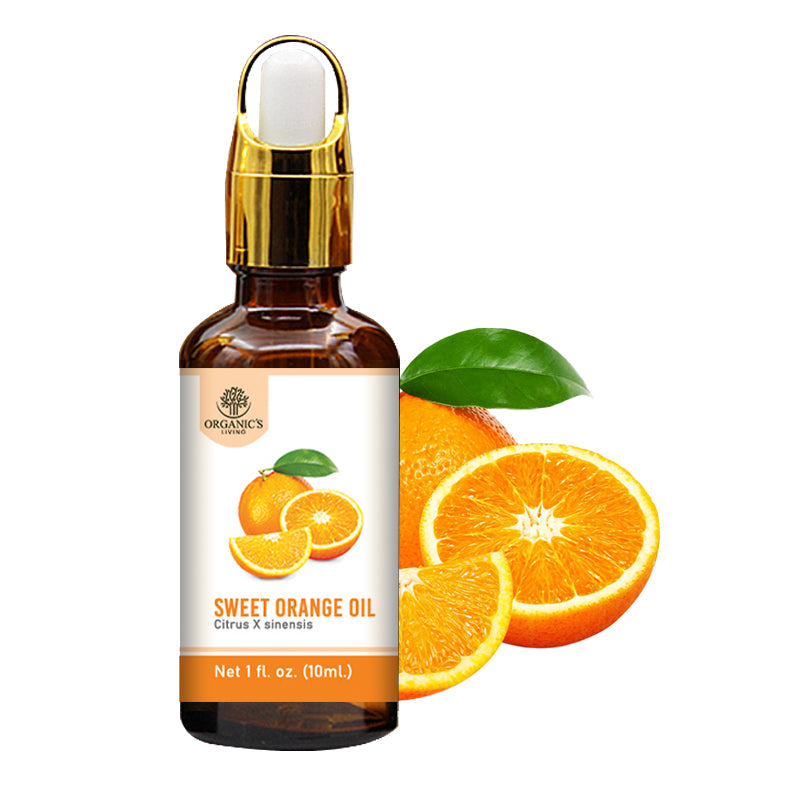 Orange Essential Oil Bottle – Organic’s Living