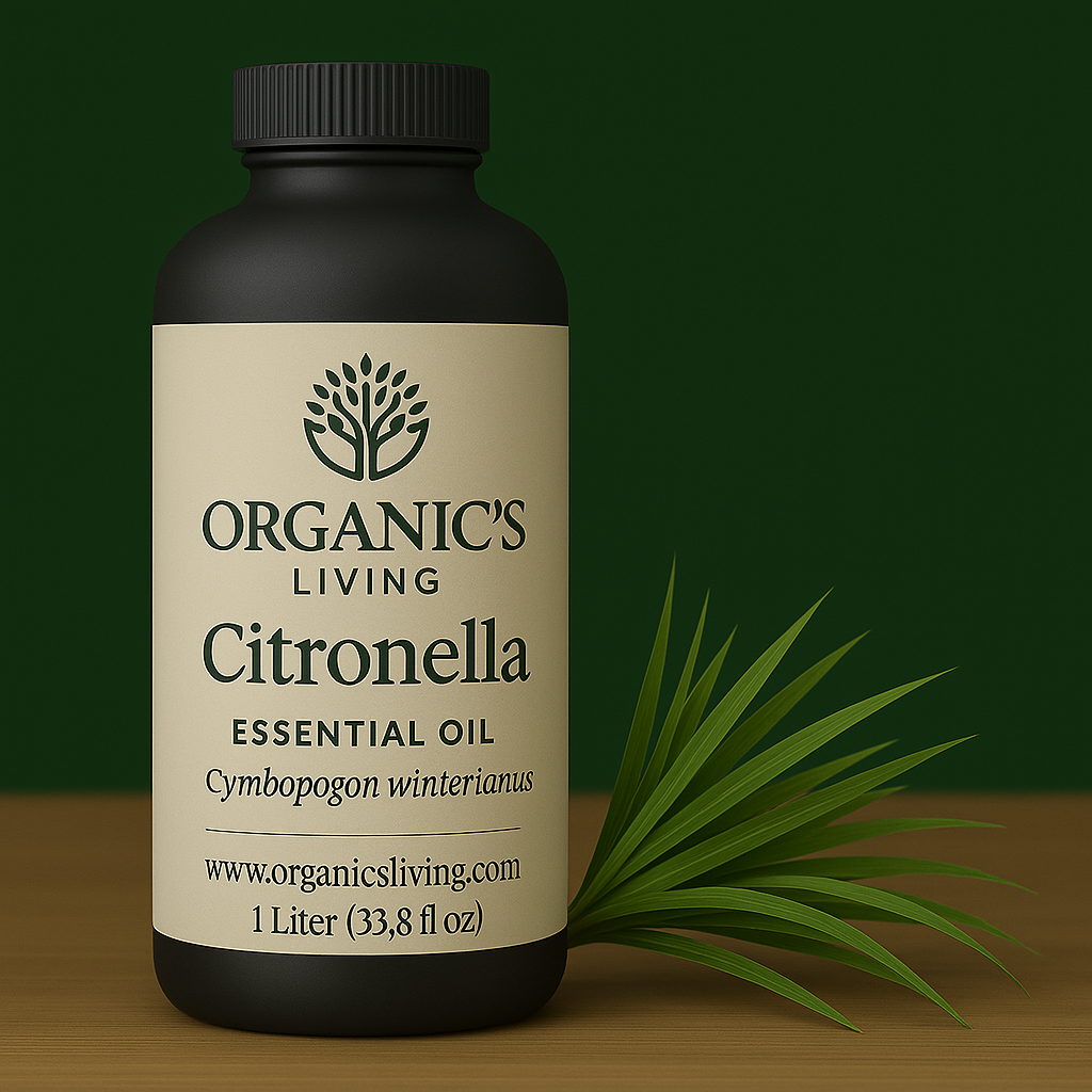 Natural Citronella Essential Oil for Aromatherapy & Skin Care