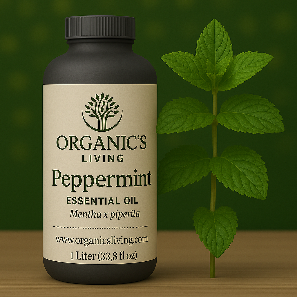 Natural Peppermint Oil for Pain Relief, Skin & Mental Clarity