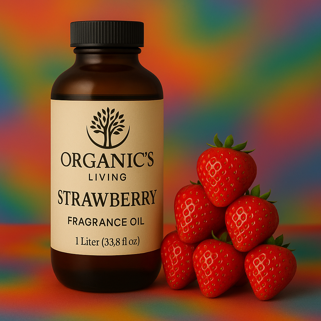Fruity Strawberry Oil for Candles, Soaps and Aromatherapy