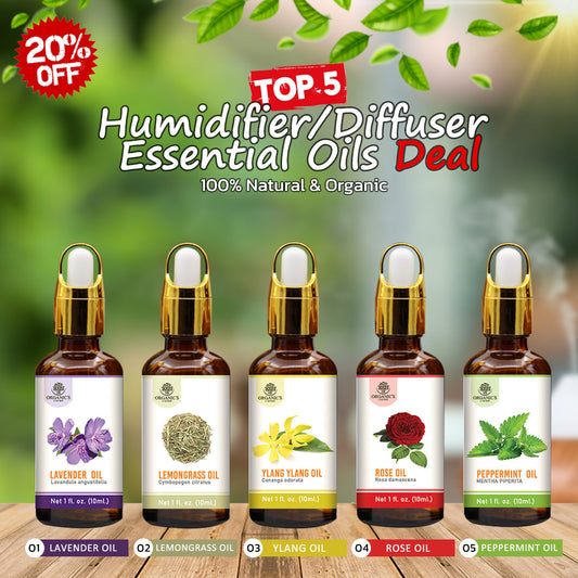 Humidifier / Diffuser Essential Oils Deal