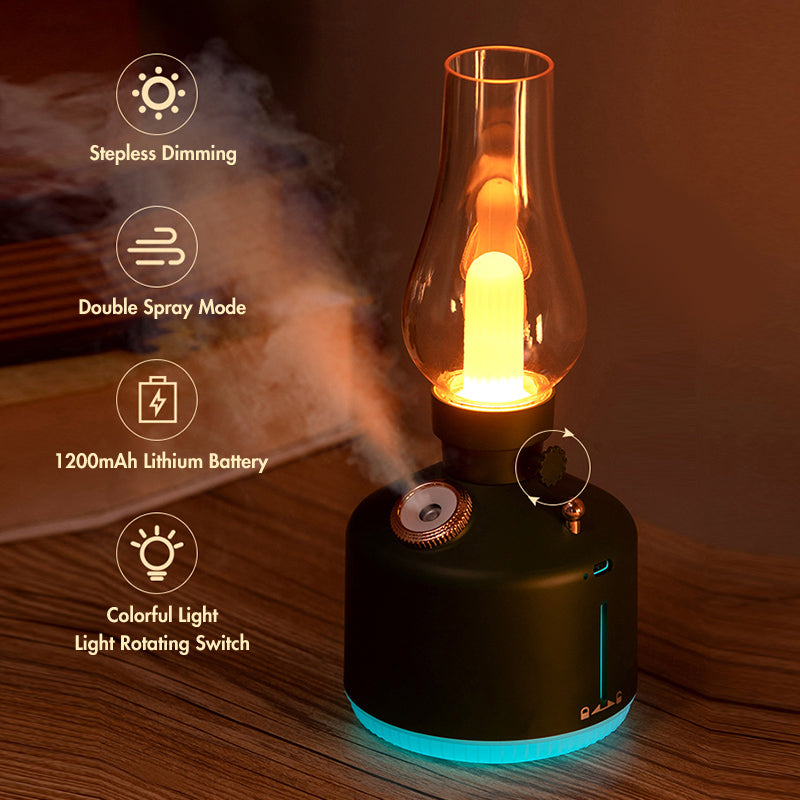 HUMIDIFIER AROMA DIFFUSER IN LAMP SHAPE