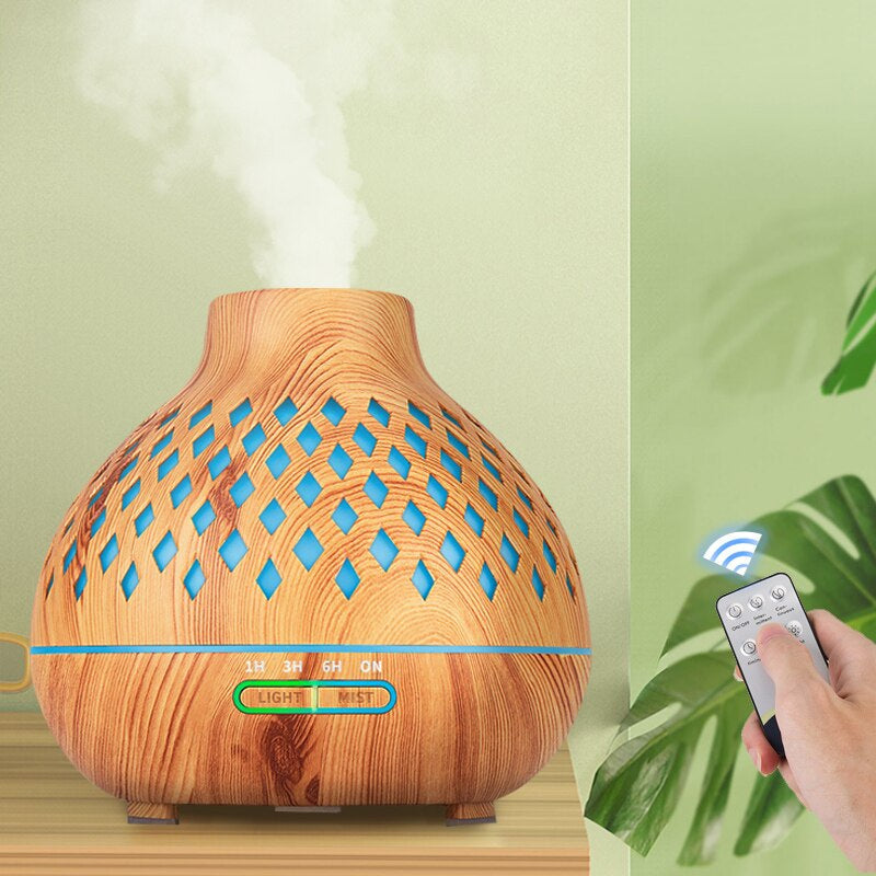 Essential Oil Diffusers with Remote Control-7 Light Colors