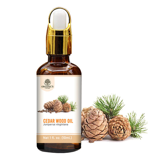 Cedarwood Essential Oil Bottle – 100% Pure & Natural | Organic’s Living